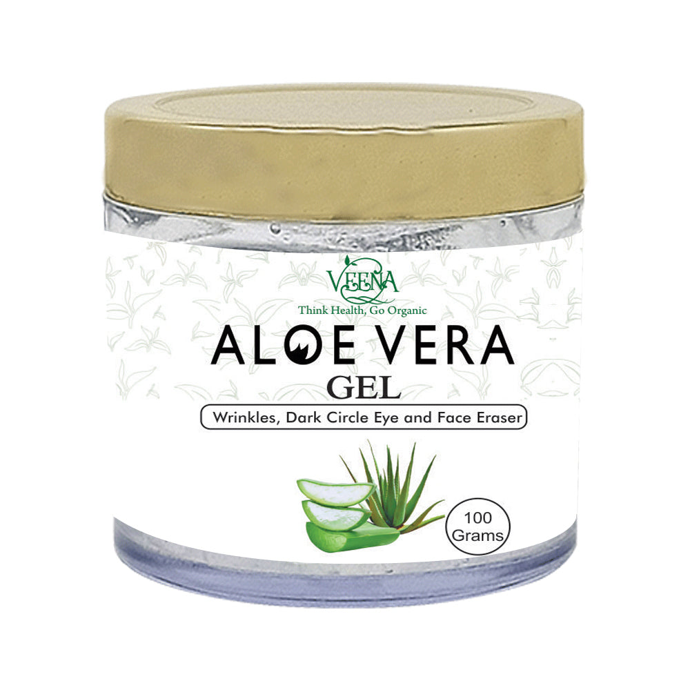 Veena Aloevera Gel - 100g (Pack of 2)