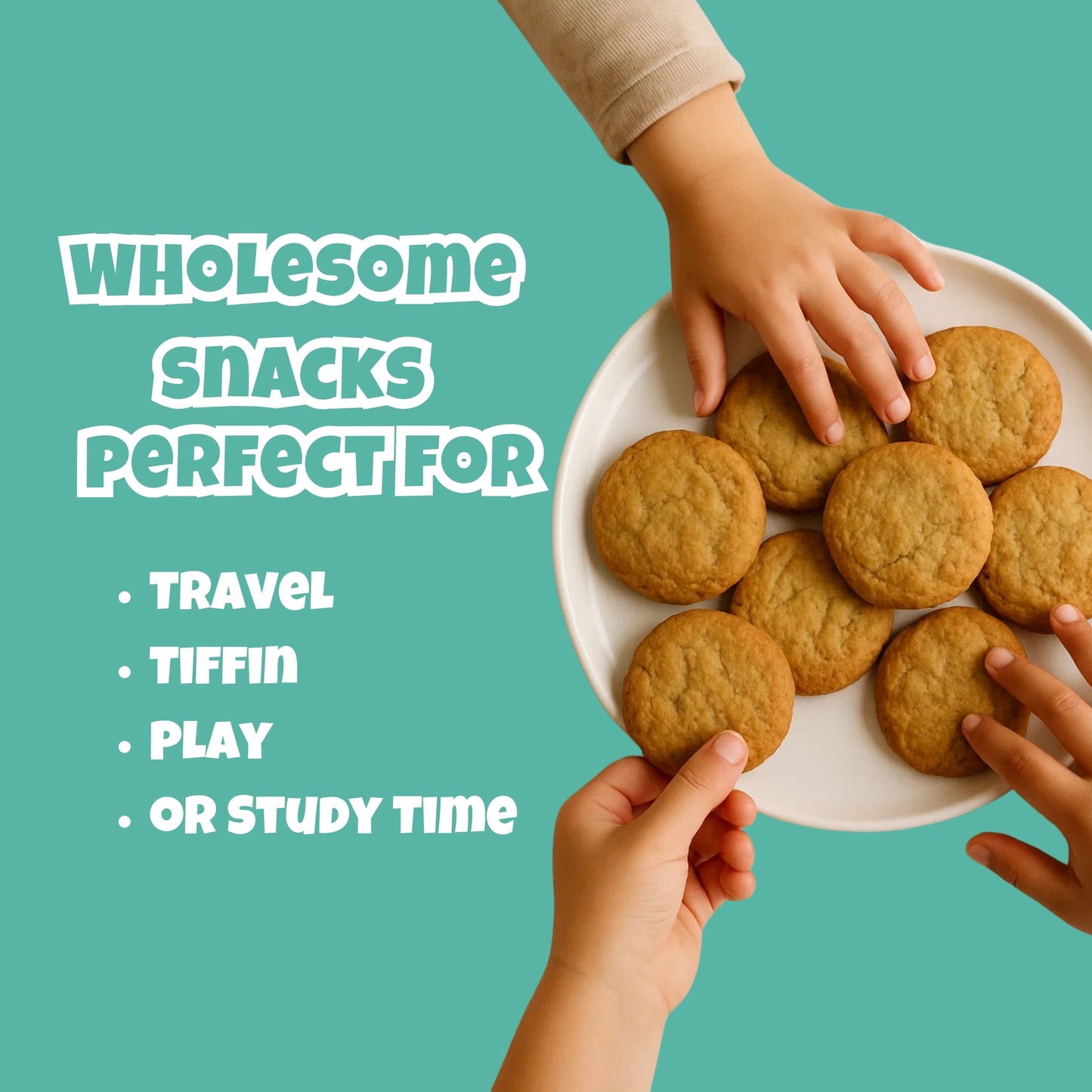 Millet 'n' Minutes Barnyard Millet / Kuthiraivalli Cookies - 50 g (Pack of 3)