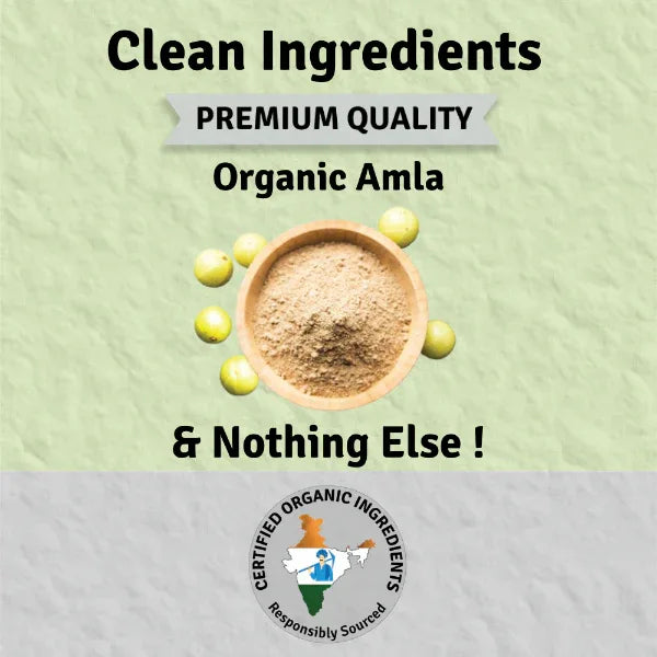 Jus Amazin Organic Amla Powder (250g) | Single Ingredients – 100% Organic Amla Powder - Orgoshops