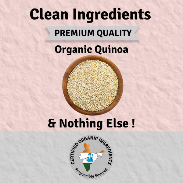Jus Amazin Organic Quinoa (500g) | Single Ingredient – 100% Organic Quinoa