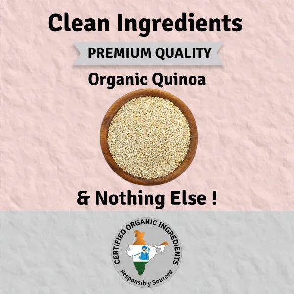 Jus Amazin Organic Quinoa (500g) | Single Ingredient – 100% Organic Quinoa - Orgoshops
