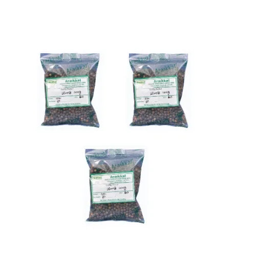 Araikkal : Milagu / Pepper / Black Pepper / 100g ( Pack of 3 ) - Orgoshops