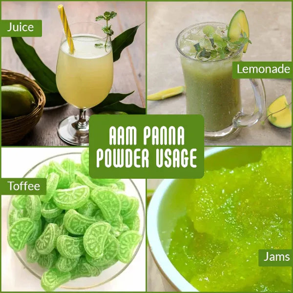 Nattfru : Nattfru Aam Panna Instant Drink Powder | Drink Anytime - Only 100% Fruit - Orgoshops