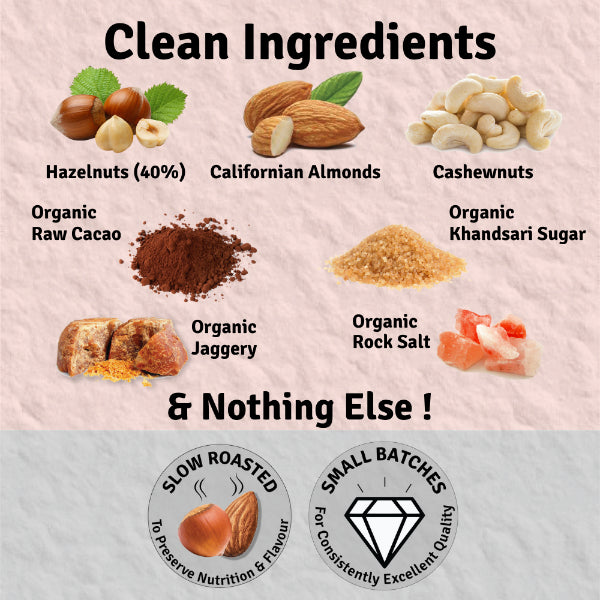 Jus Amazin Chrunchy Hazelnut Spread – Choco Mania (200g) | 17.6% புரதம்