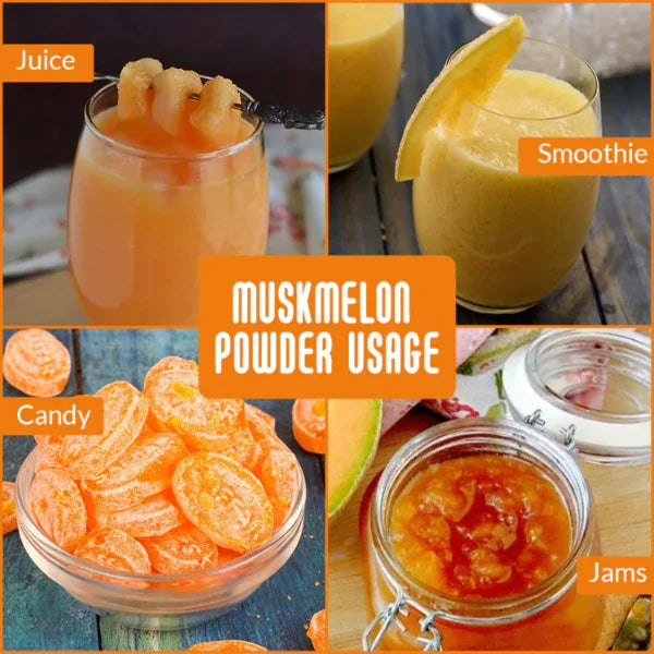 Nattfru : Muskmelon Powder for Juice & Shakes 100% Fruit for Weight Loss - Orgoshops