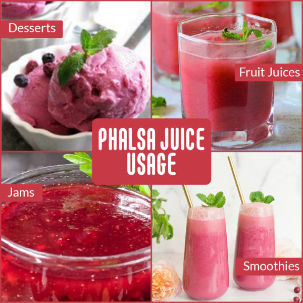 Nattfru : Sugar Free Phalsa Fruit Juice | Face Glow– Only 100% Fruit