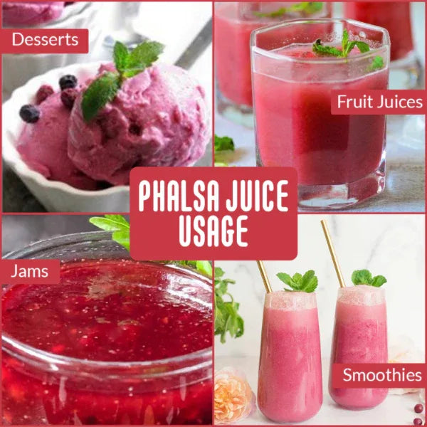 Nattfru : Sugar Free Phalsa Fruit Juice | Face Glow– Only 100% Fruit - Orgoshops