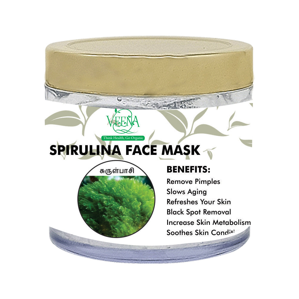 Veena Spirulina Face Pack - 40g