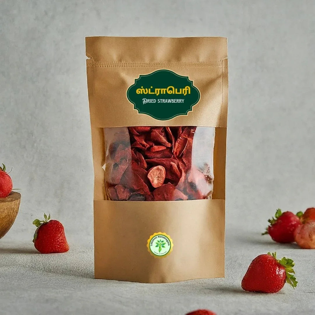 LAKSHMINALAMBAGAM : Dried strawberry - Orgoshops