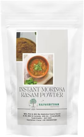 Kalpavirutcham Instant Moringa Rasam Powder | Traditional South Indian Recipe - 100g