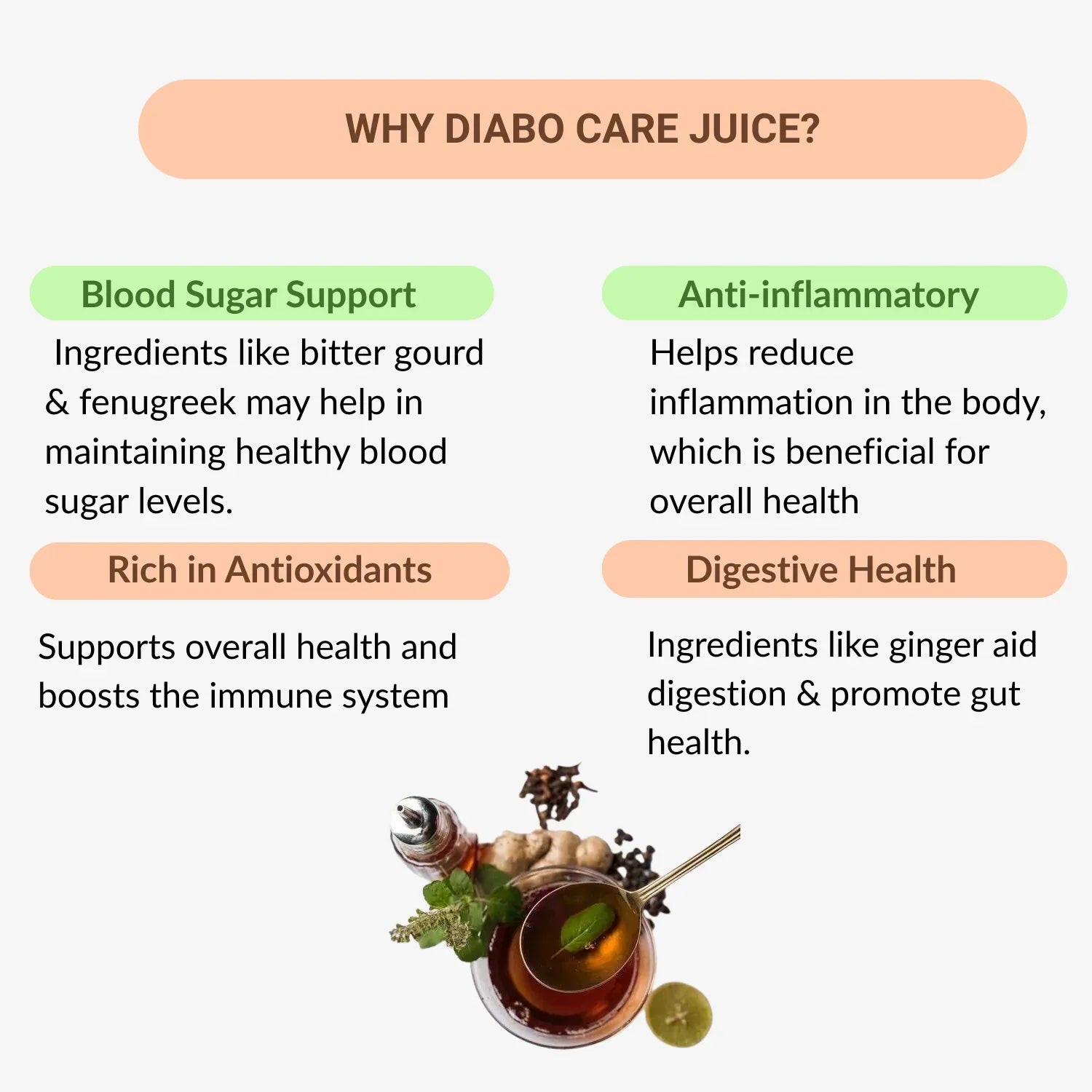 33 Herbals Diabo Care Juice - 500 ml - Orgoshops