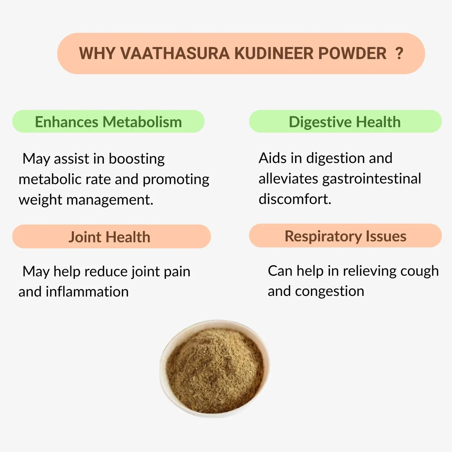 33 Herbals Vadhasura Kudineer Powder - 50 g - Orgoshops