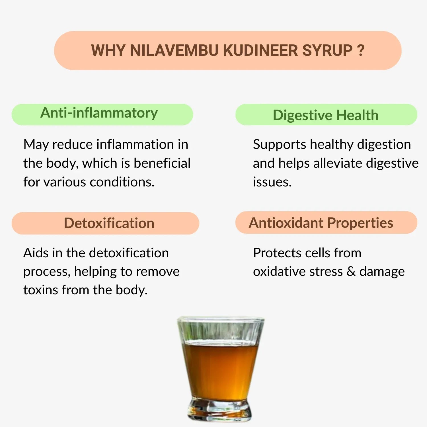33 Herbals Nilavembu Kudineer syrup - 200 ml - Orgoshops