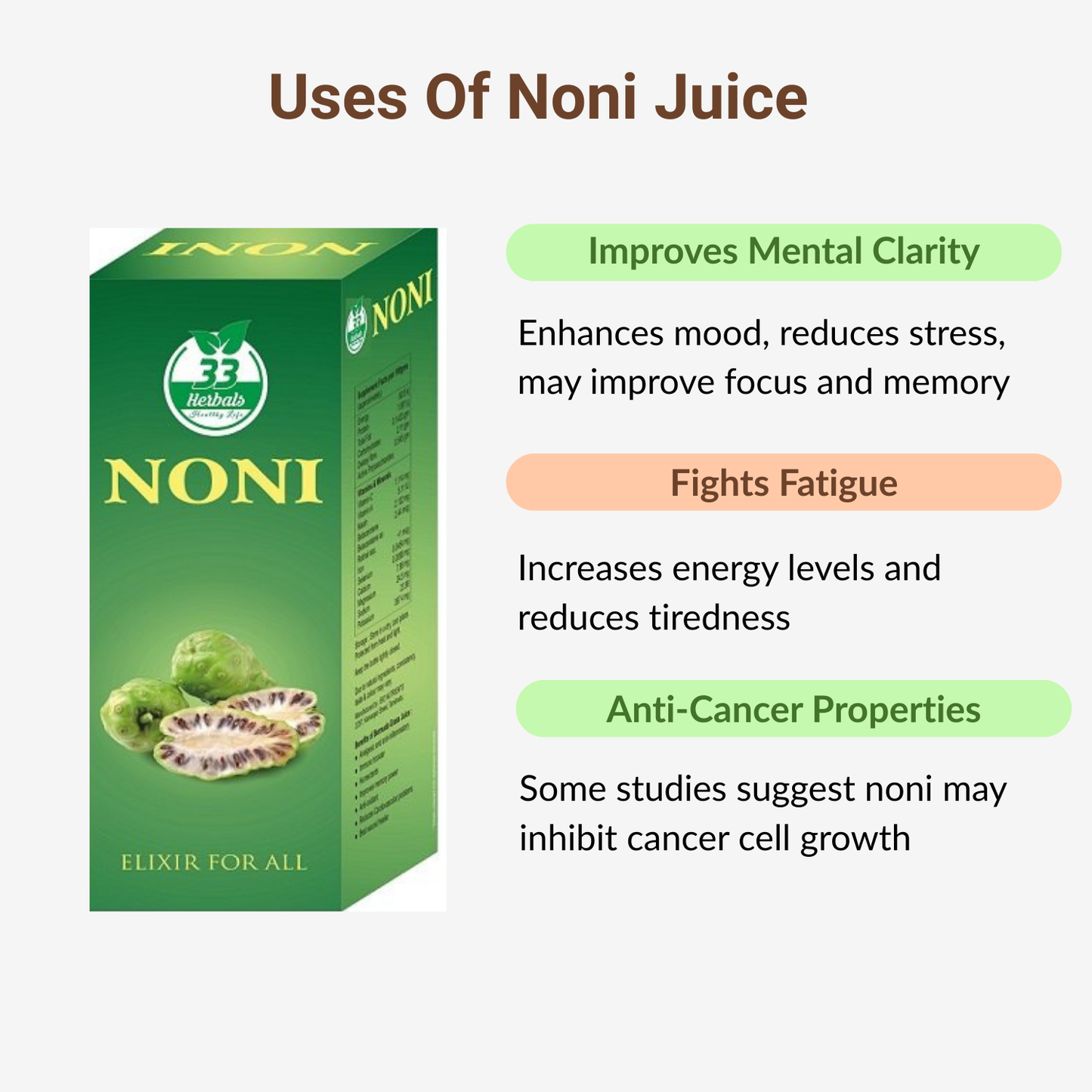 33 Herbals Noni Juice - 500 ml