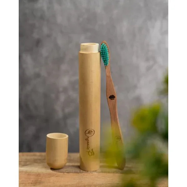 Organic B Neem Wood Toothbrush For Kids (Pack of 4)-300gm - Orgoshops