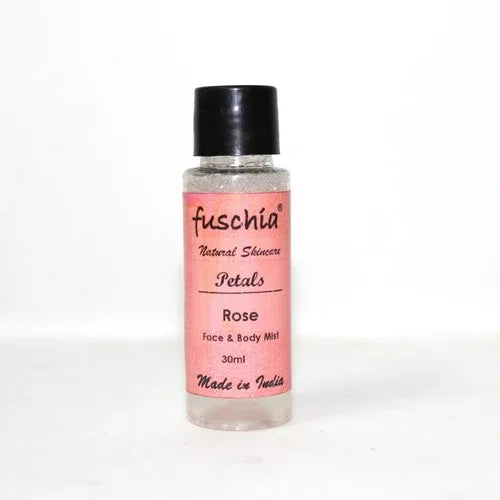Fuschia Petals Rose Face & Body Mist - 30ml - Orgoshops