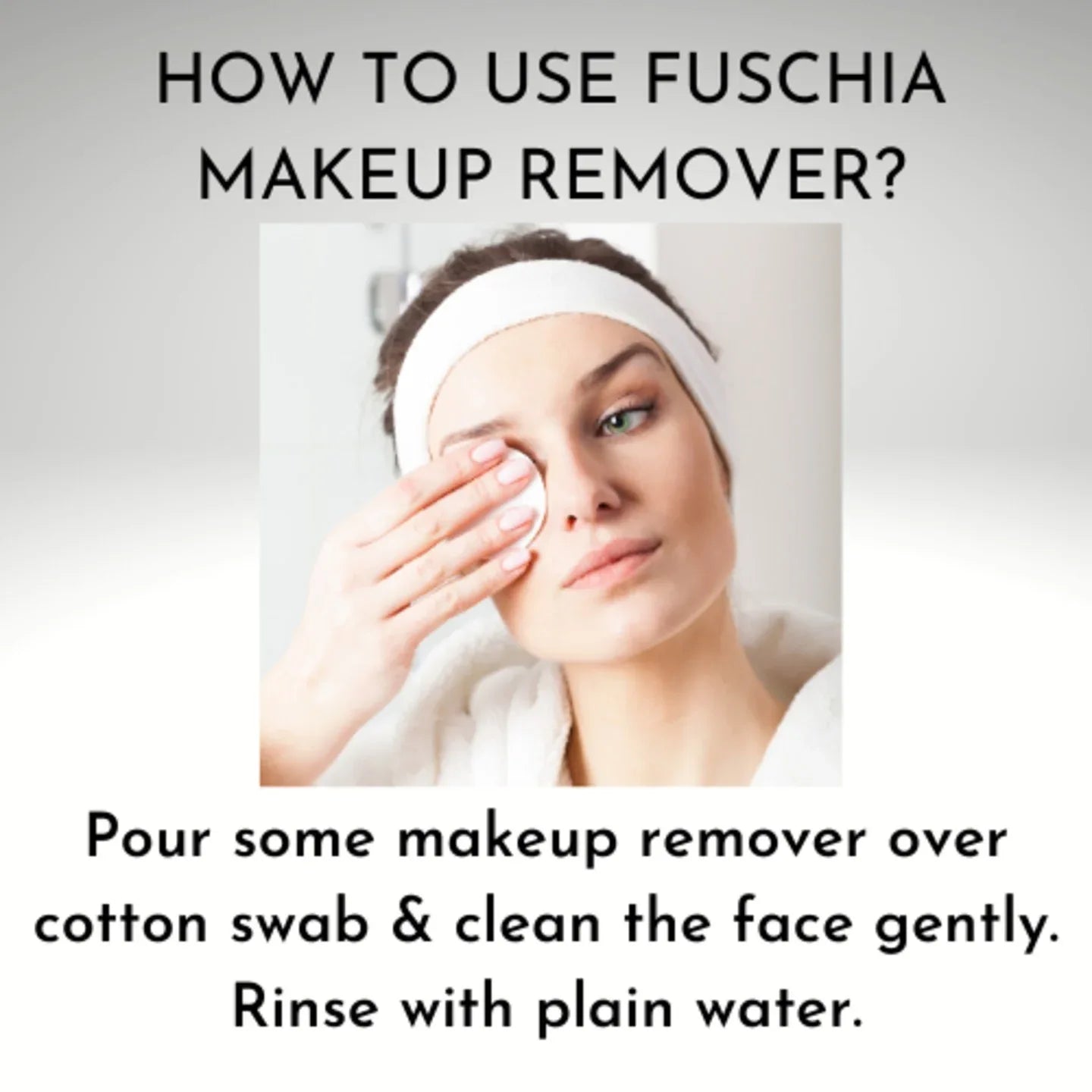 Fuschia Make-up Remover - Citrus Blast - 50 ml - Orgoshops