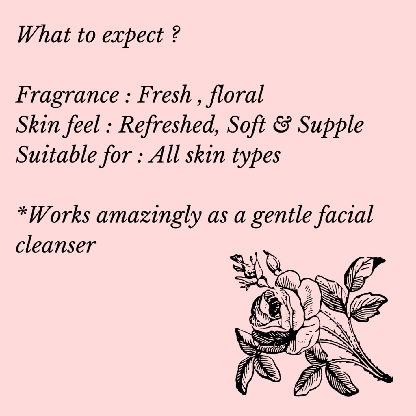 Fuschia - ரோஸ் & இதழ்கள் இயற்கை கையால் செய்யப்பட்ட மூலிகை சோப் -100 கிராம்