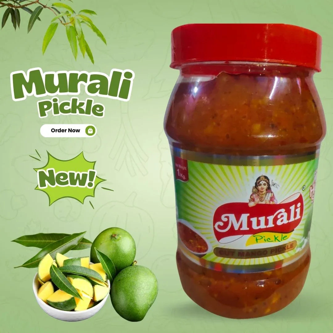 LAKSHMINALAMBAGAM : Mango Pickle – 400 gm - Orgoshops