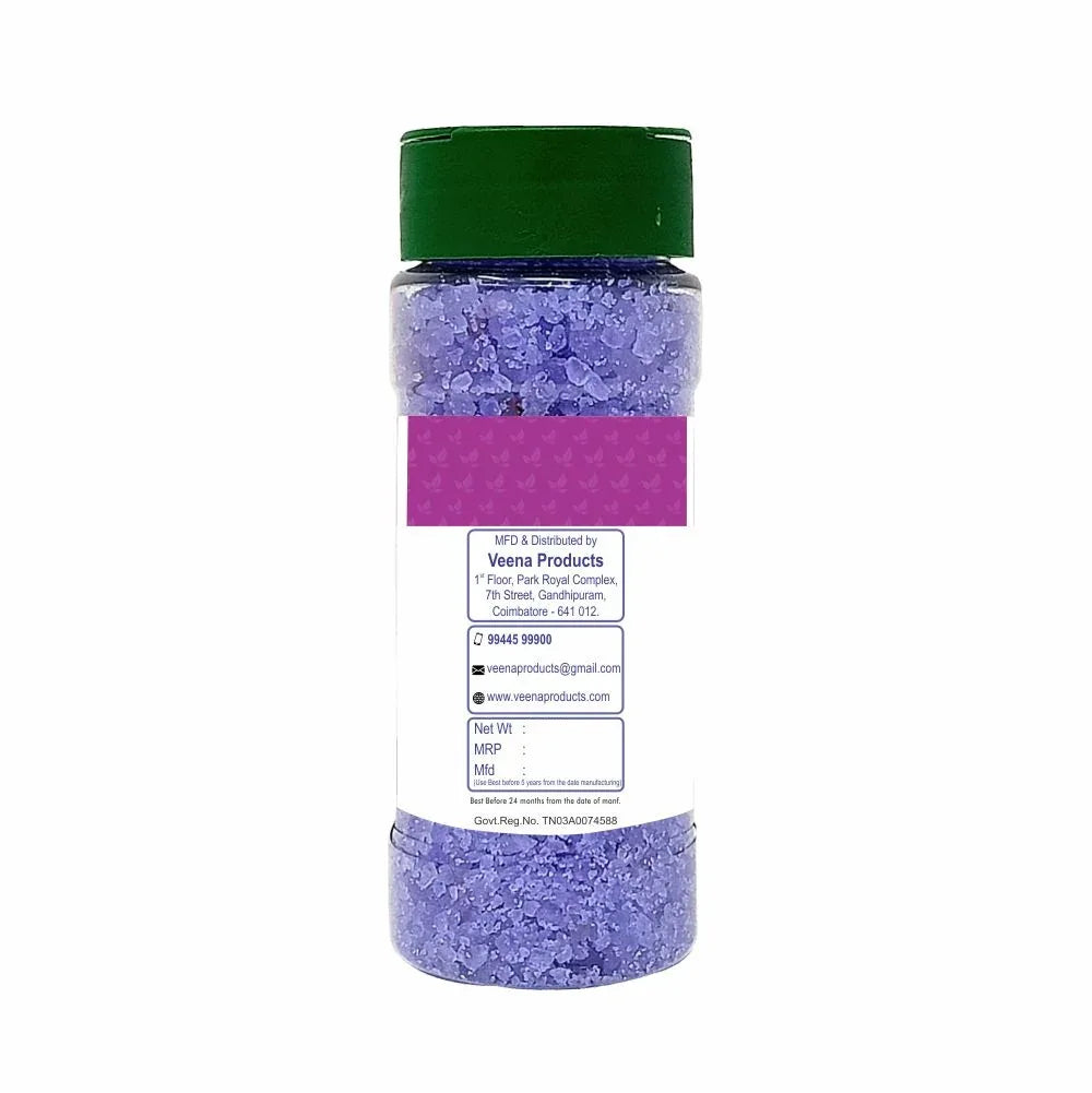Veena Lavender Epsom Bath Salt - 200g - Orgoshops
