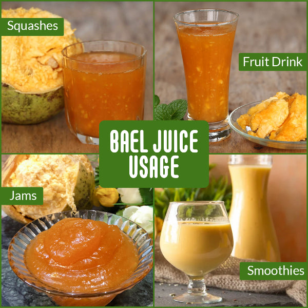 Nattfru : Bael Fruit Juice | Beal Juice for Healthy Gut & Good Digestion Only 100% Fruit