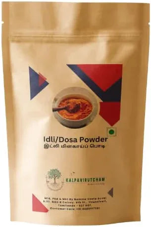 Kalpavirutcham Idli/Dosa Podi – Authentic South Indian Chutney Powder | Homemade Spice Blend for Idli, Dosa, and Rice – 1 KG - Orgoshops