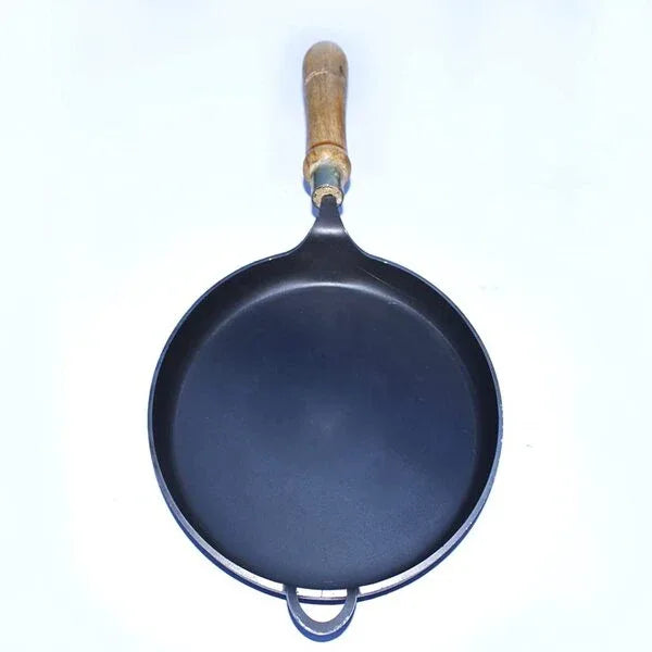 MYNAKSHA Iron Mini Pan for Fish Fry (Medium) - Orgoshops