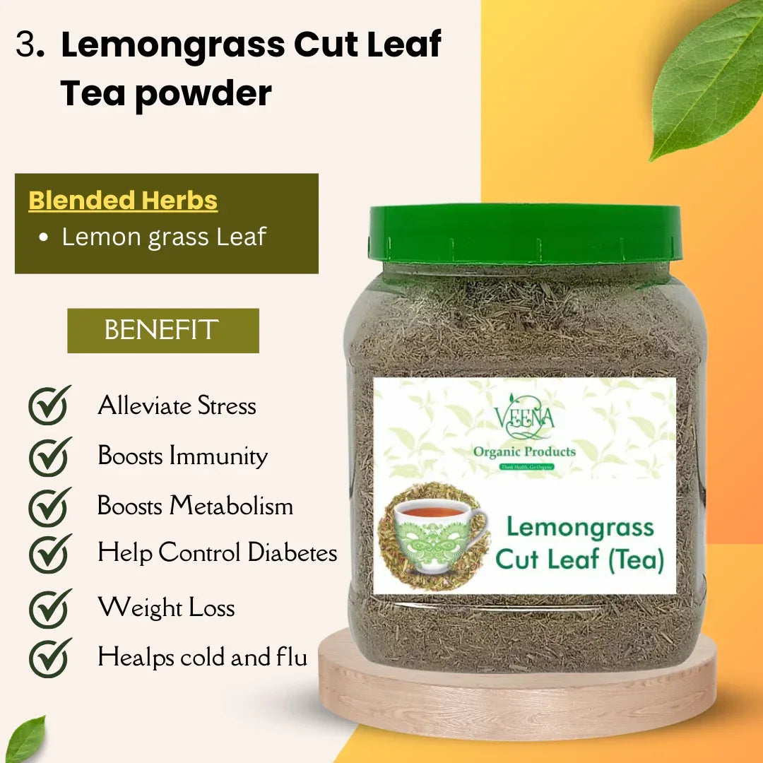 Veena Cool Fresh Tea collections 01 | Combos 3 Products box - 265 gram - Orgoshops