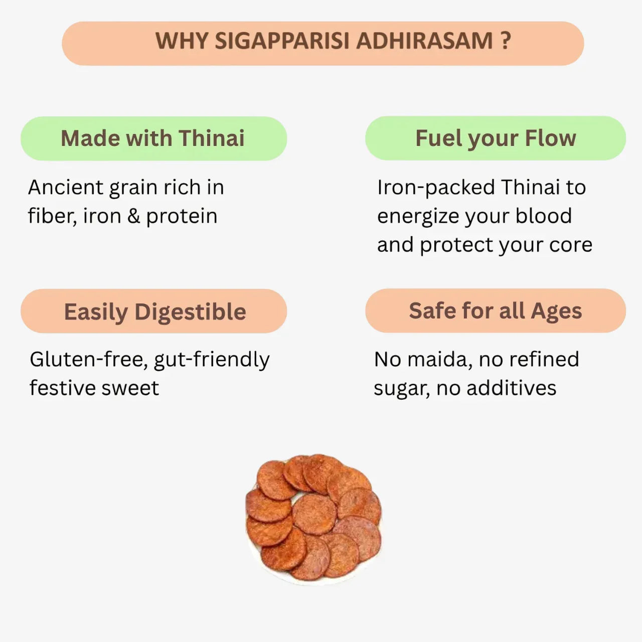 Roohi Sigapparisi Adhirasam - 150 g (Pack of 2) - Orgoshops