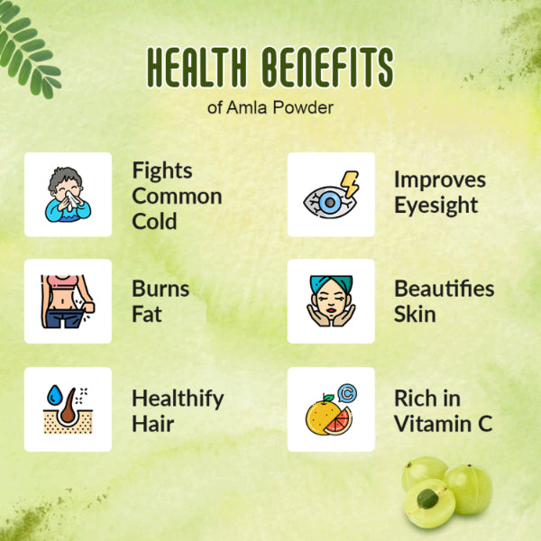 Nattfru : Amla Juice Powder | Healthy Heart & Hair Only 100% Fruit