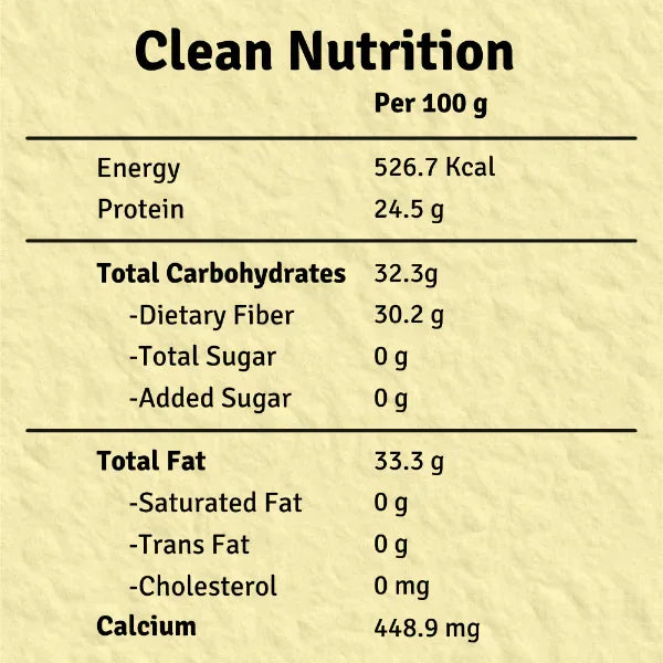 Jus Amazin Organic Chia Seeds (100g) | Single Ingredients – 100% Organic Chia seeds - Orgoshops