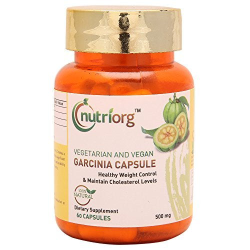 Nutriorg Garcinia விதை எண்ணெய் ஜெல் - 60 காப்ஸ்யூல்