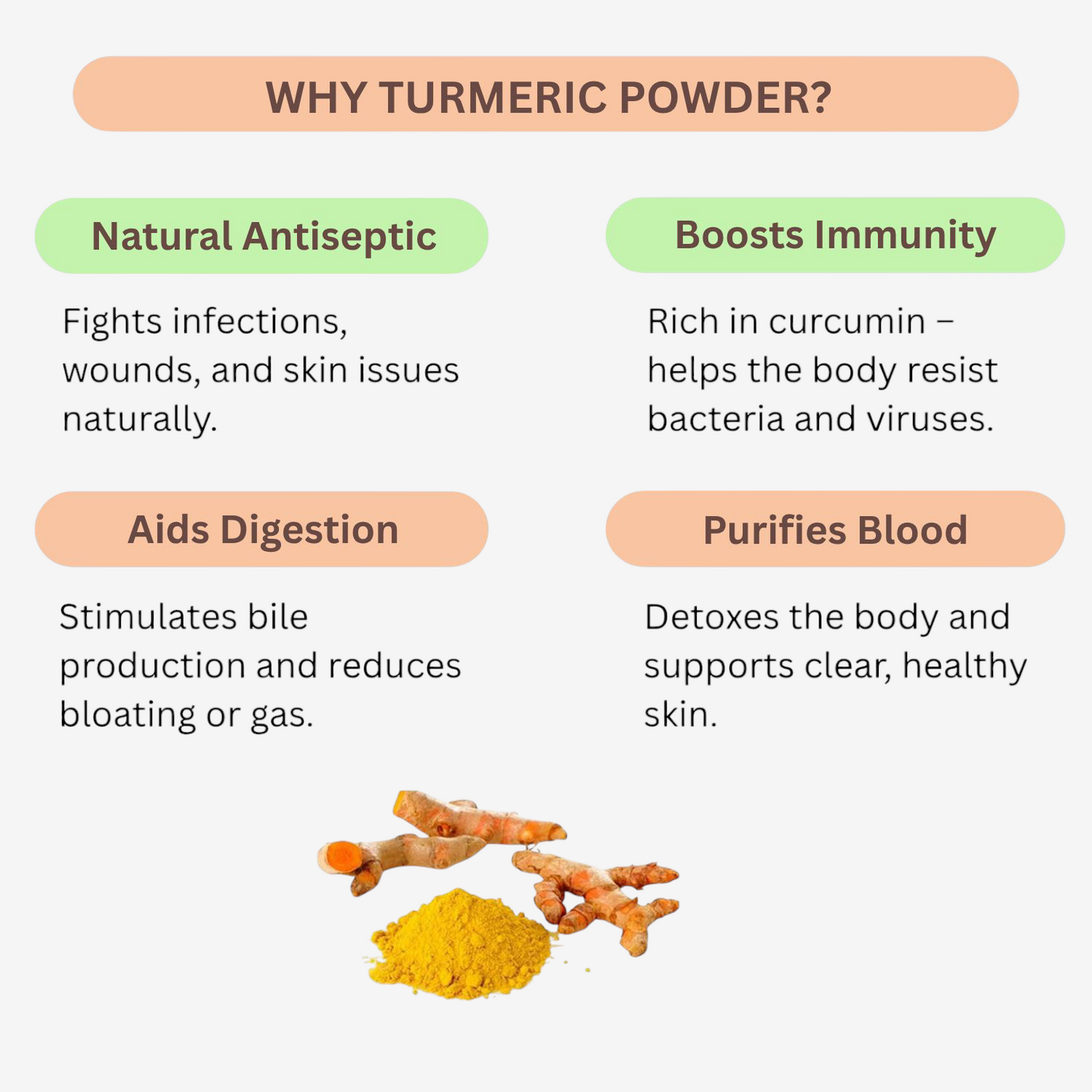 Thaiman Organic Natural Turmeric Powder - 200 g