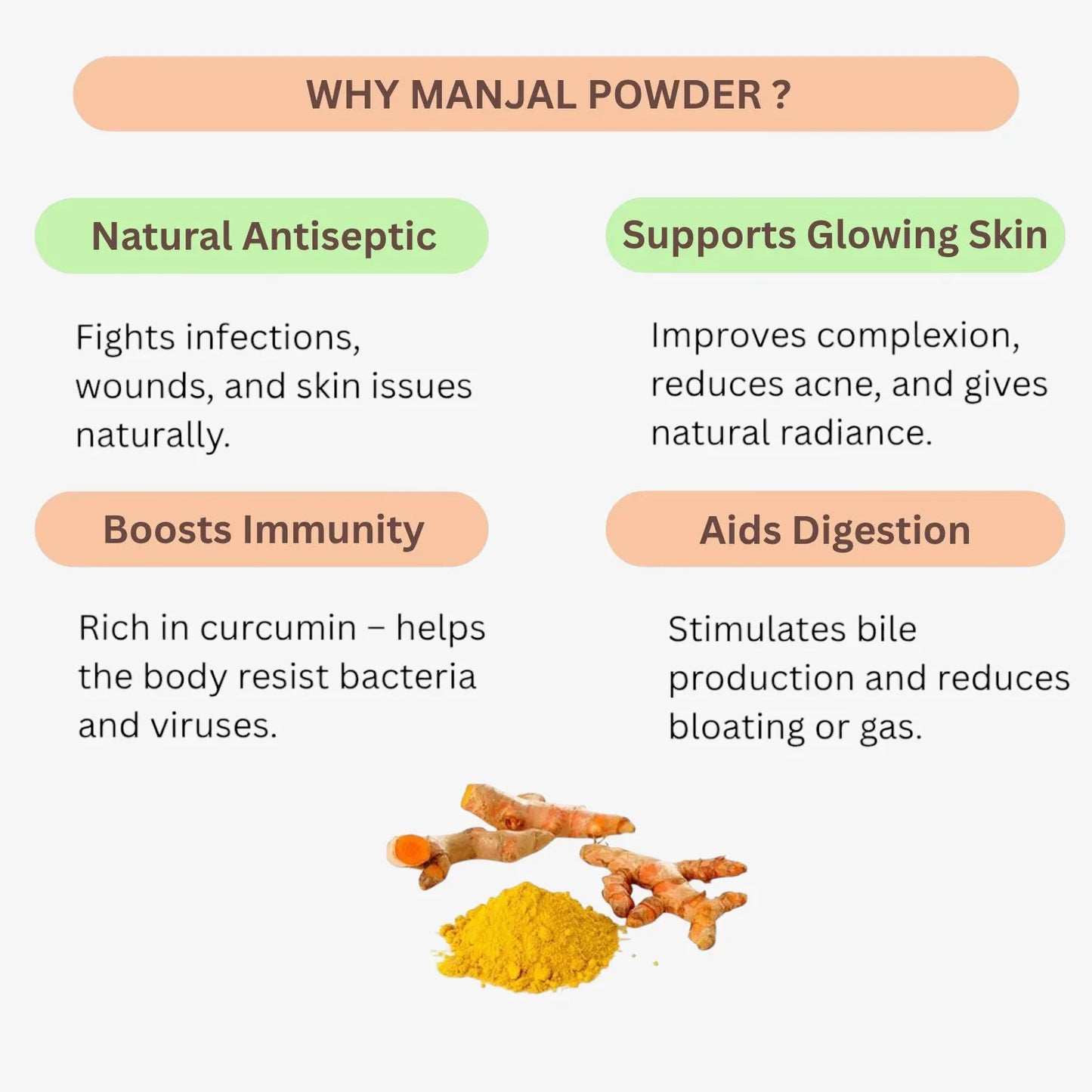 Thaiman Organic Pure Manjal Powder / Manjal - 200 g - Orgoshops