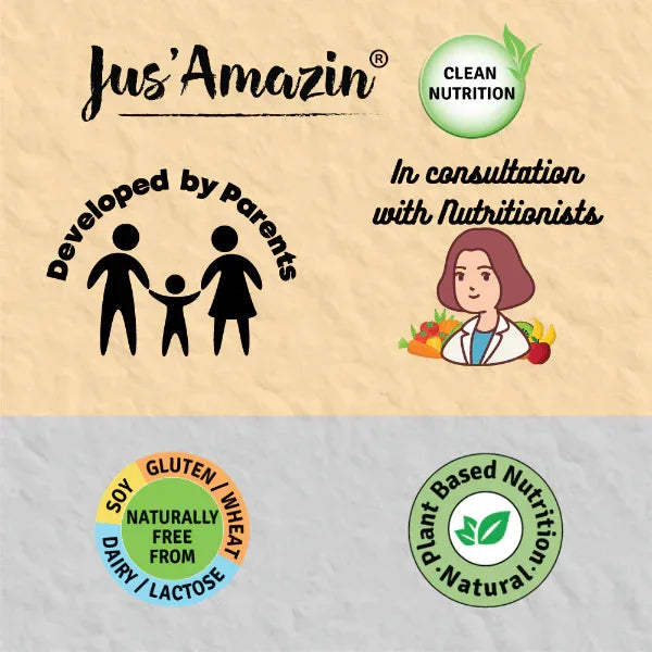 Jus Amazin Dairy-Free Kulfi Mix (200g) | Only 5 Ingredients, 100% Natural | Clean Nutrition - Orgoshops