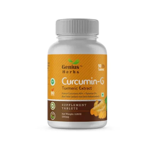 Genius Herbs Curcumin-G capsules - 90 capsules - Orgoshops