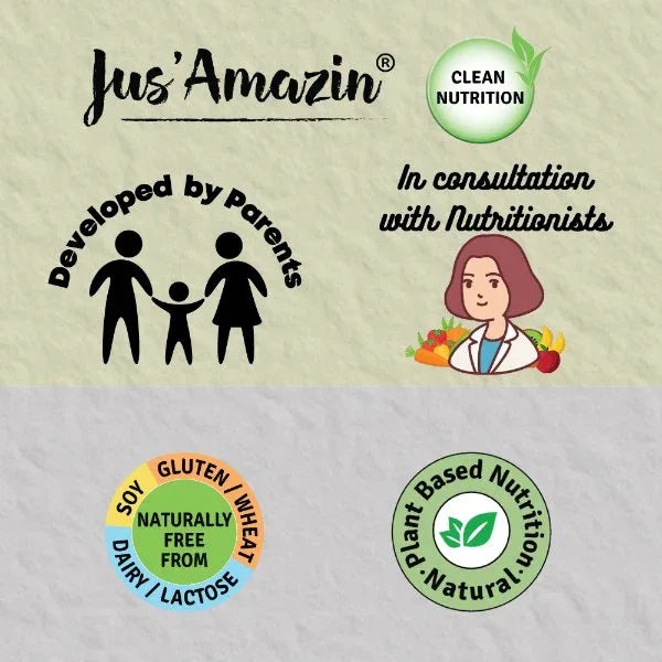 Jus Amazin Crunchy Organic Peanut Butter – Unsweetened (200g) | 28% Protein - Orgoshops