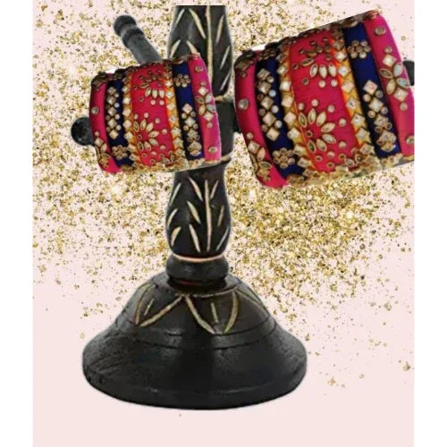 Silk Thread Set Bangles for Bride ( 2.8 size) - Orgoshops