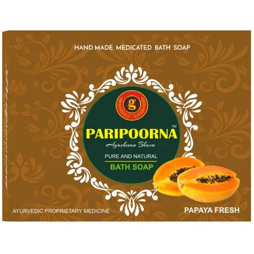 Papaya Bath Soap - ( Pack of 2 ) - Orgoshops