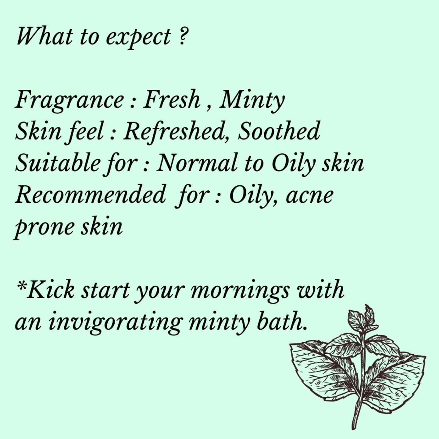 Fuschia - Peppermint Oil Natural Handmade Herbal Soap - 100g