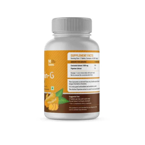 Genius Herbs Curcumin-G capsules - 90 capsules - Orgoshops