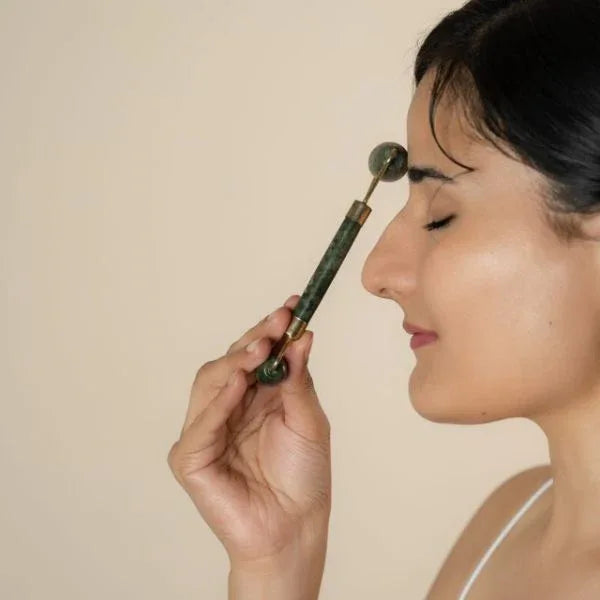 Jade Roller (Green Quartz)-300gm - Orgoshops