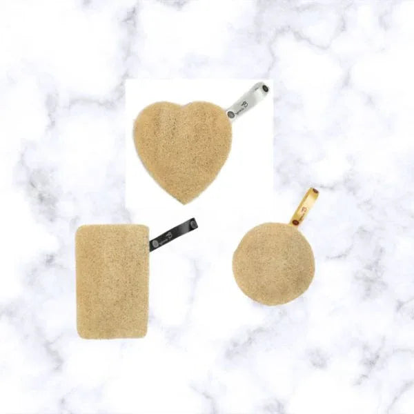 Natural Organic Loofah, Body Scrubber/Sponge (Pack of 6)-300gm - Orgoshops