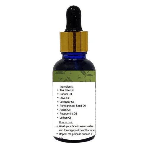 Veena Pimples Cure Face Oil - 30ml - Orgoshops