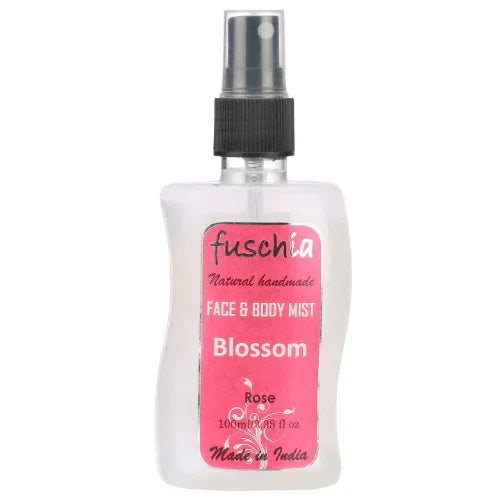 Fuschia Petals Rose Face & Body Mist - 100ml - Orgoshops