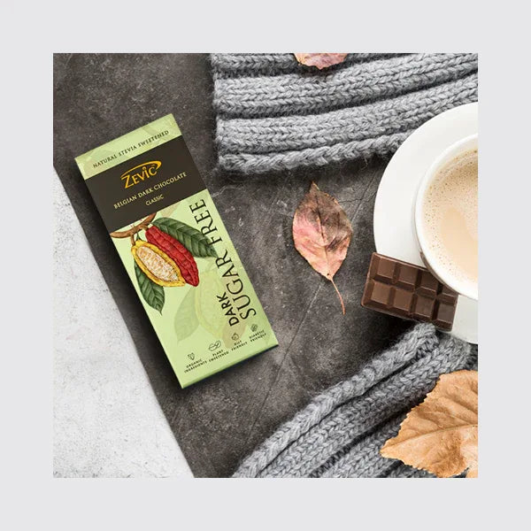 Zevic Classic Stevia Chocolate 40 gm - Orgoshops