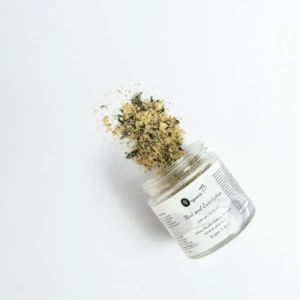 Organic B Mint & Eucalyptus Bath Salt-300gm - Orgoshops