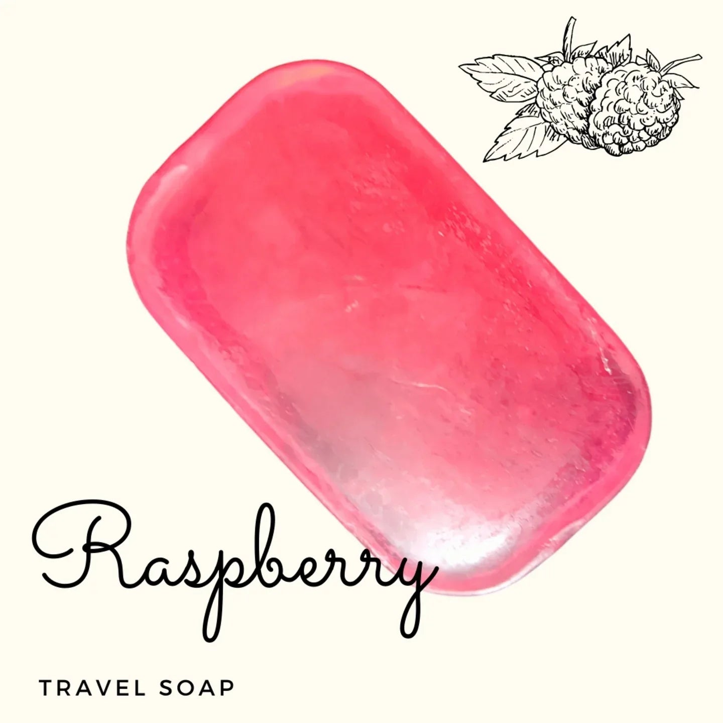 Fuschia - Raspberry Natural Handmade Glycerine Soap-20g(PACK OF 3) - Orgoshops