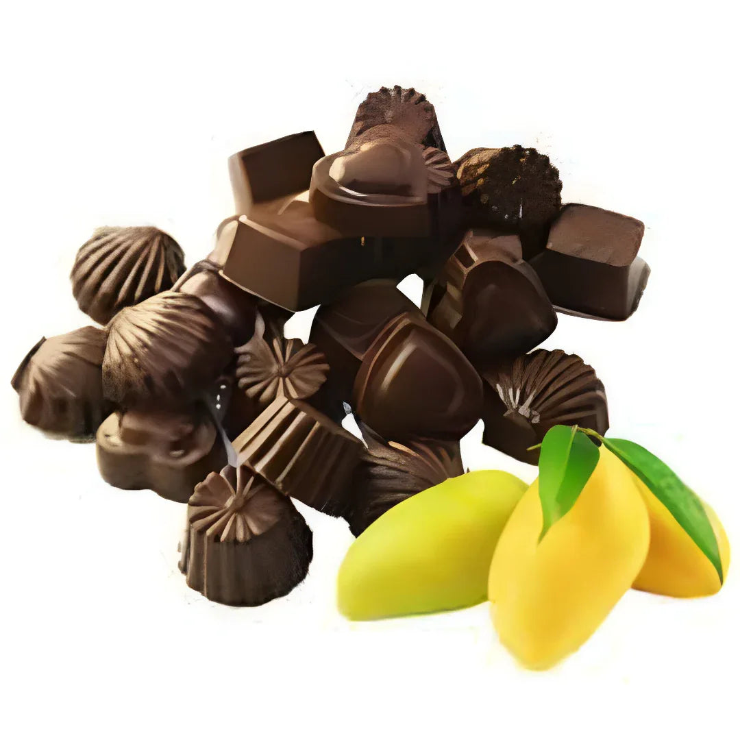 Amrutha Exports Fruit Filling Chocolate Mango - Orgoshops
