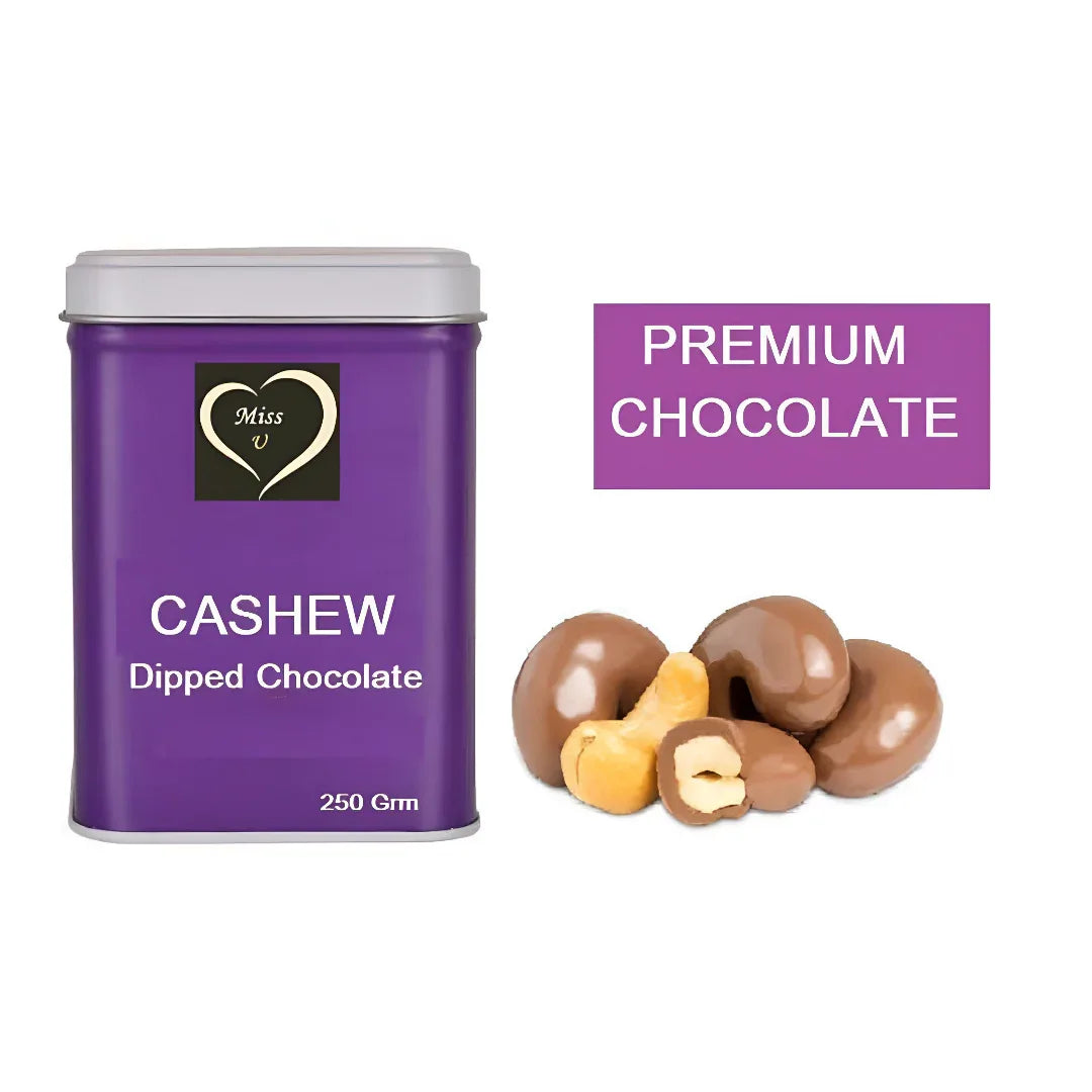 Amrutha Exports Premium Chocolate Cashew - Orgoshops